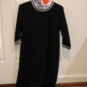 Forever 21 simple Black dress with stripes